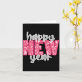 2026年新年パーティー NYE 面白い家族マッチング カード (黄色い花)