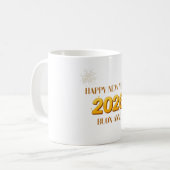 2026年新年マグカップ コーヒーマグカップ (正面左)