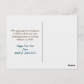 2026年新年事業ありがとうございました ポストカード (裏面)