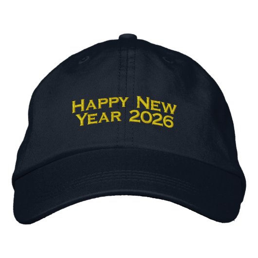 2026年新年印刷ようこそ 帽子 (正面)