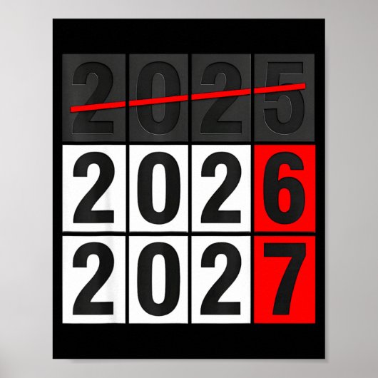 2026年新年快来 2027 67 ミーム 6 S ポスター (正面)