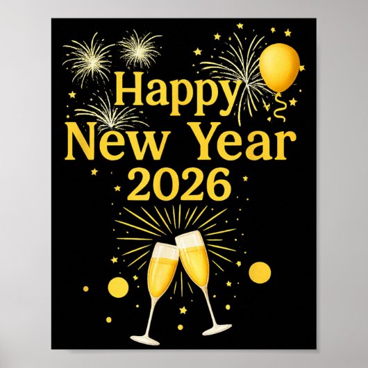 2026年新年明けましておめでとうございます ポスター (正面)