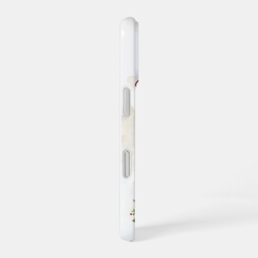 2026年新年犬アート iPhone 16ケース (右側面)