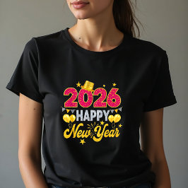 2026年新年花火パーティー コンフォート Tシャツ
