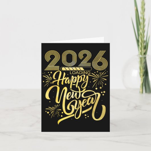 2026年新年花火ローディング  カード (正面)