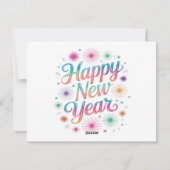 2026年新年花火 エッセンシャル シーズンカード (裏面)