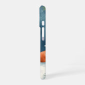 2026年新年 かわいい冬の狐 iPhoneケース iPhone 16ケース (左側面)