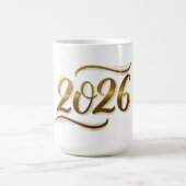 2026年新年 コーヒーマグカップ (中央)