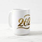 2026年新年 コーヒーマグカップ (正面左)
