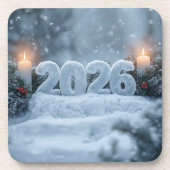 2026年新年 松 コースター (正面)