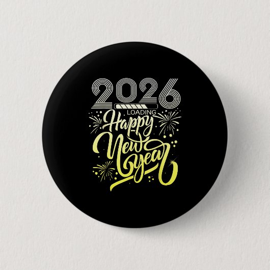 2026年新年Evをロードする花火 缶バッジ (正面)