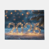 2026年明けましておめでとうございます ようこそ ドアマット (正面)