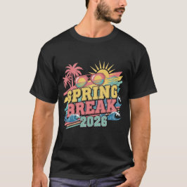 2026年春休みビーチパーティーヴィンテージTシャツ Tシャツ