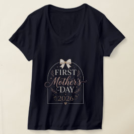 2026年最初の母の日ギフトTシャツ 初めてのママ Tシャツ