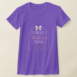 2026年最初の母の日 Tシャツ 新米ママギフト