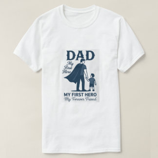 2026年最高のパパ 父の日ギフト My First Hero Tシャツ