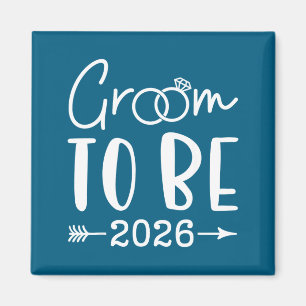 2026年未来の夫の花婿結婚式 マグネット