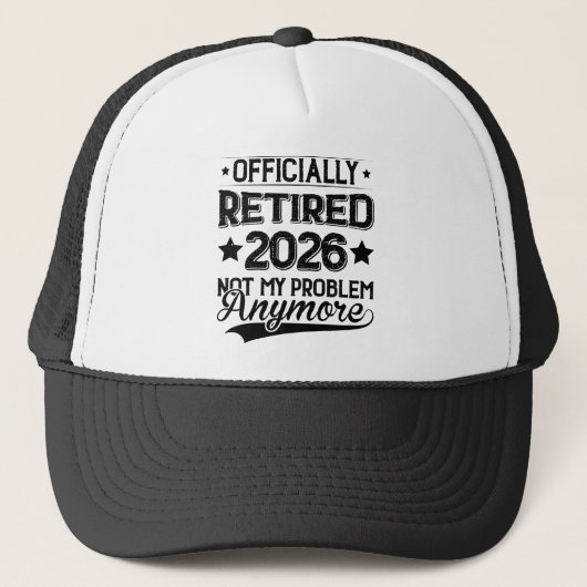 2026年正式に退職しました もう私の問題ではありません キャップ (正面)