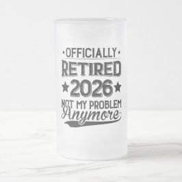 2026年正式に退職しました もう私の問題ではない フロストグラスビールジョッキ