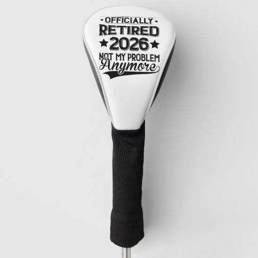 2026年正式に退職しました 以降の問題は知りません ゴルフヘッドカバー (正面)
