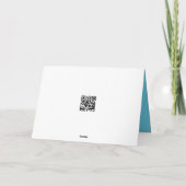 2026年正月の熱帯ビーチ カード (裏面)