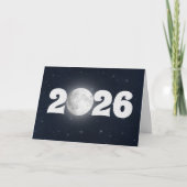 2026年正月満月カード カード (正面)
