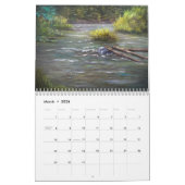 2026年油彩絵暦 カレンダー (3月 2026)