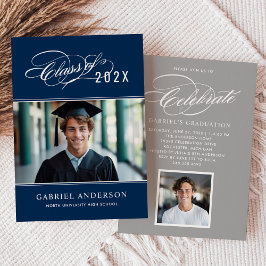 2026年海軍フォト卒業パーティー エレガントクラス 招待状