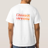 2026年父の日向けのデザイン Tシャツ (裏面)