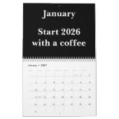 2026年版オフィスで共感できる壁掛けカレンダー カレンダー (1月 2027)