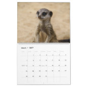 2026年産児動物 カレンダー (3月 2027)