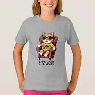 2026年皆既日食キッズTシャツ 子供用ソーラーイベントTシャツ Tシャツ