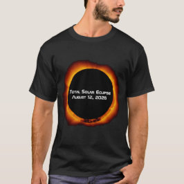 2026年皆既日食 Tシャツ