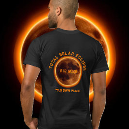 2026年皆既日食 Tシャツ