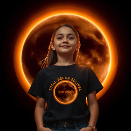 2026年皆既日食 Tシャツ