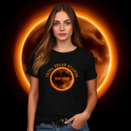 2026年皆既日食 Tシャツ