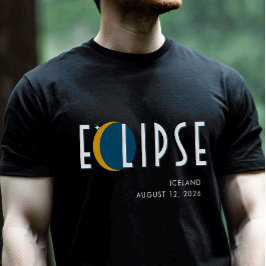 2026年皆既日食 Tシャツ
