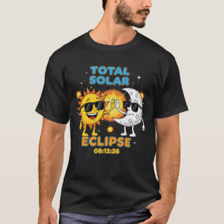 2026年皆既日食 Tシャツ