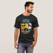 2026年皆既日食 Tシャツ (正面フル)