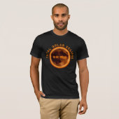 2026年皆既日食 Tシャツ (正面フル)