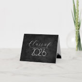 2026年皮革おめでとう カード (正面)