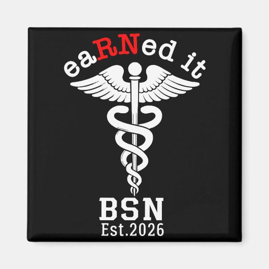 2026年看護学校卒業予定 - RN BSN取得予定 マグネット (正面)