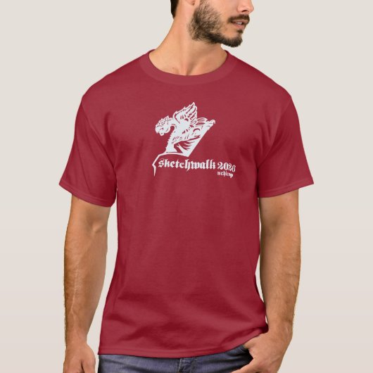 2026年秋 シカゴ スケッチウォーク Usk Chicago Sketchwalk Tシャツ (正面)