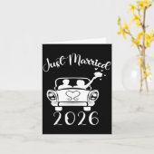 2026年結婚指輪 マッチングカップル カード (黄色い花)