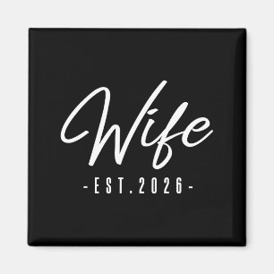 2026年結婚 ハネムーン ブライド ミセス ウェディング マグネット