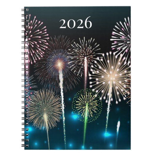 2026年花火, 新年スパイラル ノートブック (正面)