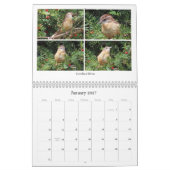2026年裏庭の鳥観察カレンダー カレンダー (1月 2027)
