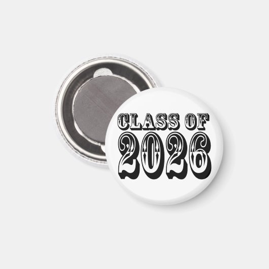 2026年西部卒業 マグネット (正面/裏面)