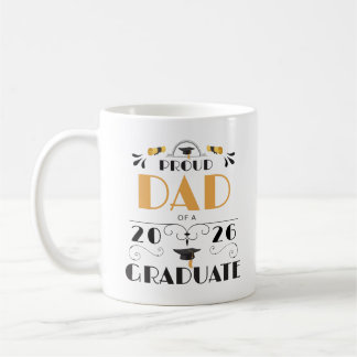 2026年誇りを持った卒業パパ コーヒーマグカップ