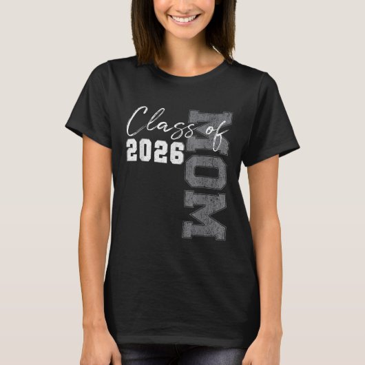 2026年誇り母 2026年度卒業生の母 Tシャツ (正面)